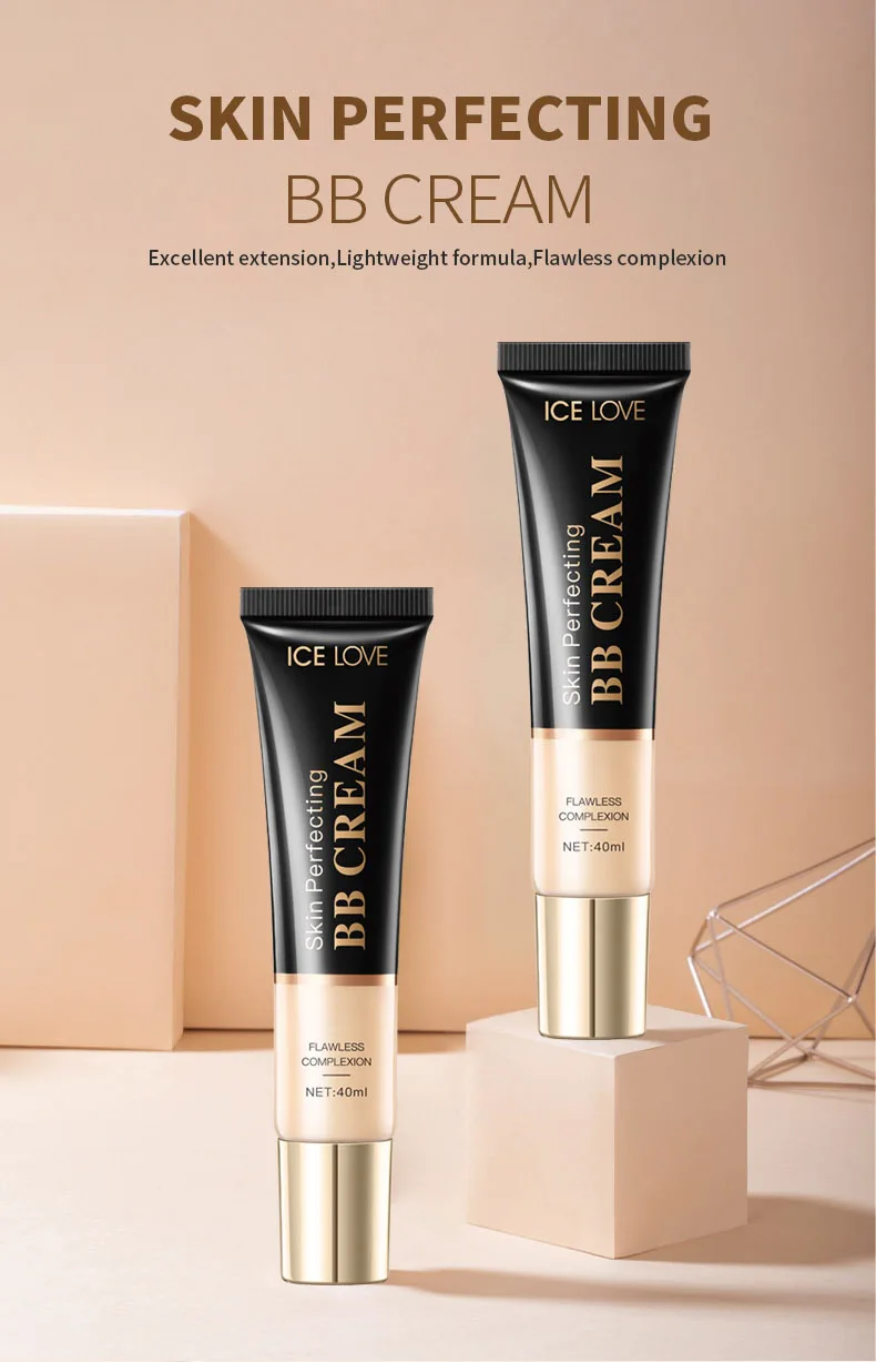 Correcting Color Face Makeup Full Coverage Liquid Foundation for Dark Skin Hydrating Light Waterproof Long Lasting BB Cream