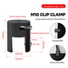 Code à clip unique M10 noir