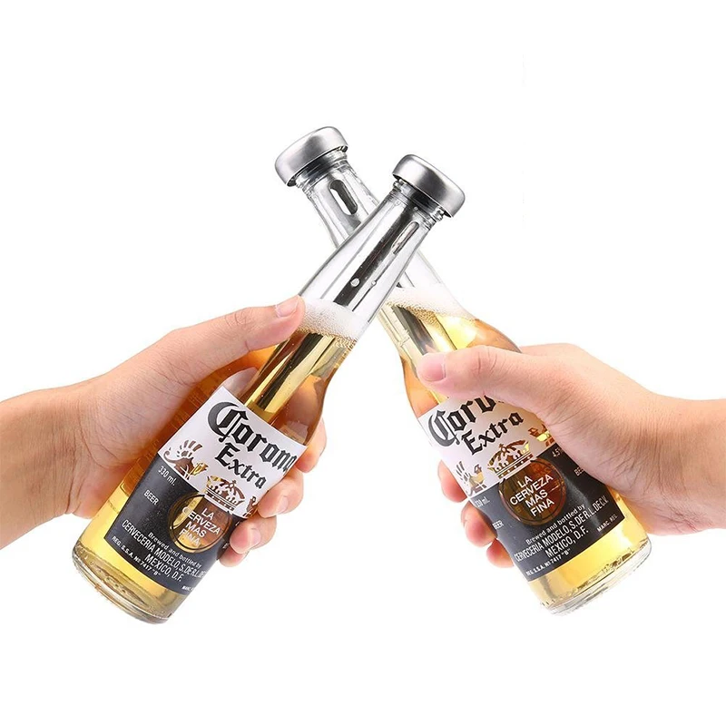 BetterZ 2Pcs Stainless Steel Beer Chiller Stick Beverage Cooling