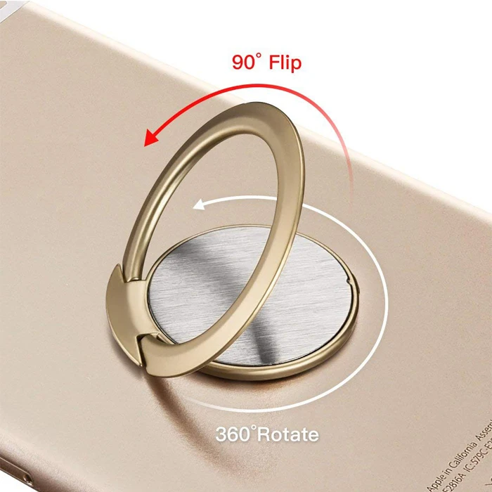 Phone Accessories Fashionable Finger Ring Holder Portable Gift Metal ...