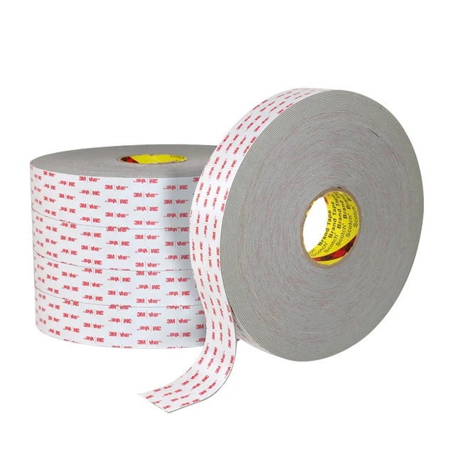 3M4936 Foam double-sided tape VHB series high temperature resistant waterproof seal resistant plasticizer Grey 0.6mm thick