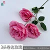 3 cabeza crimped Rose ZL Rosa roja
