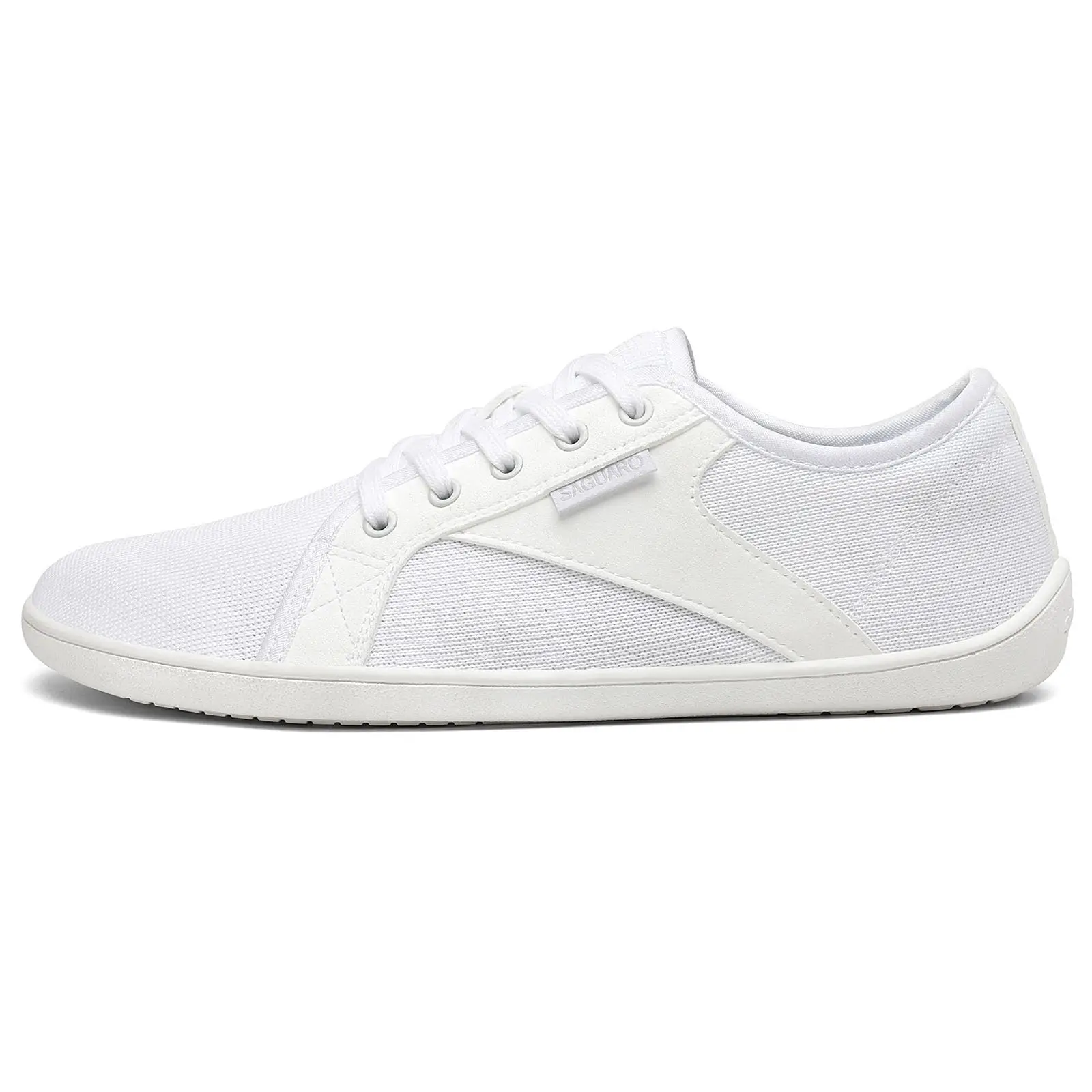 2023 Saguaro Distribution Extra Wide Toe Box Flexible Zero Drop Men Urban Casual Barefoot Shoes