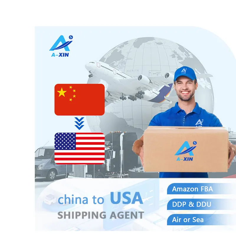 China DDP LCL+Express Shipping Door to Door Courier Service to USA with Insurance Customs Clearance by Guangdong Axin Logistics