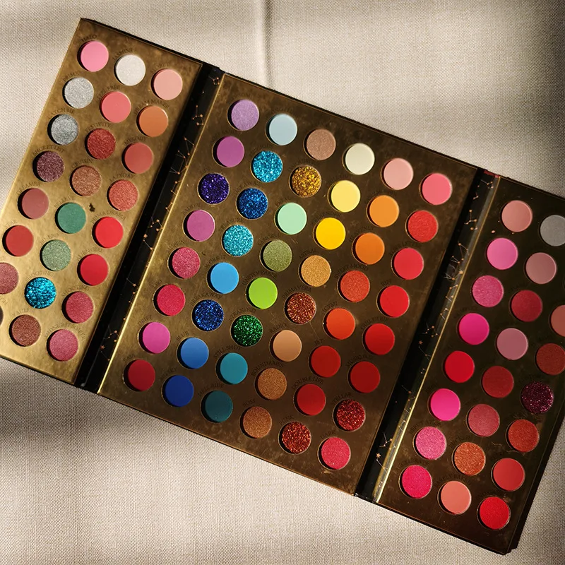 
 96 оттенков, лимон, палитра теней, частная марка, матовые, яркие, Пудровые, водостойкие, легкие, цветные тени для век, оптовая продажа  