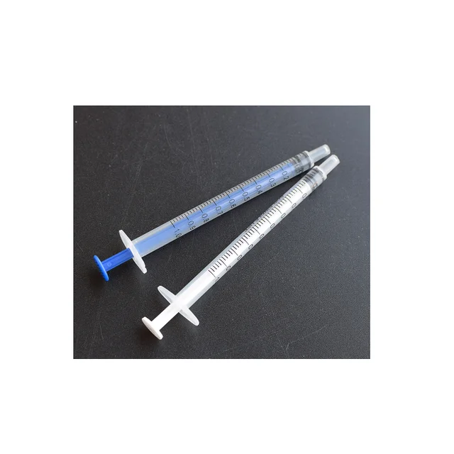 Professional Supply Syringe 1ml PP Plastic Syringe Machine Disposable Syringes