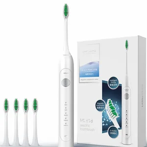Hand Free Ultrasonic Rechargeable Battery Powered Automatic Electric Toothbrush