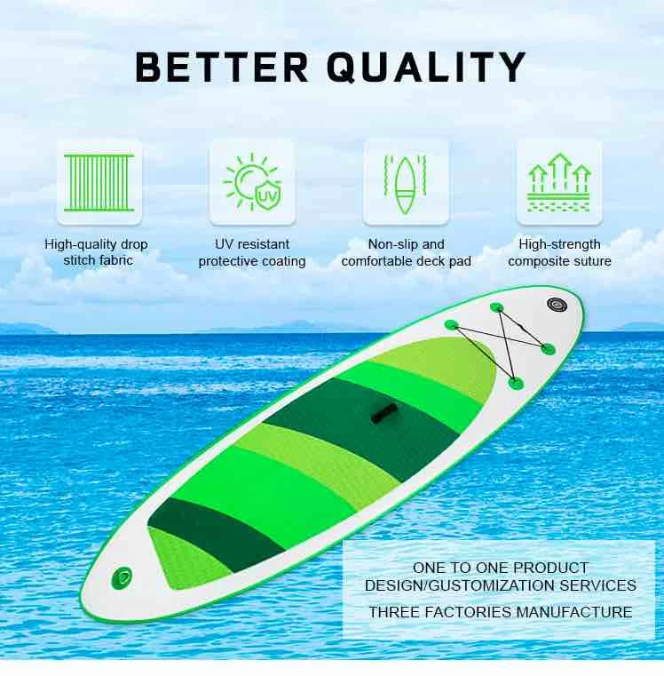 Hot Surfboard Stand Up Paddle Board Inflatable Sup Paddleboard Paddle ...