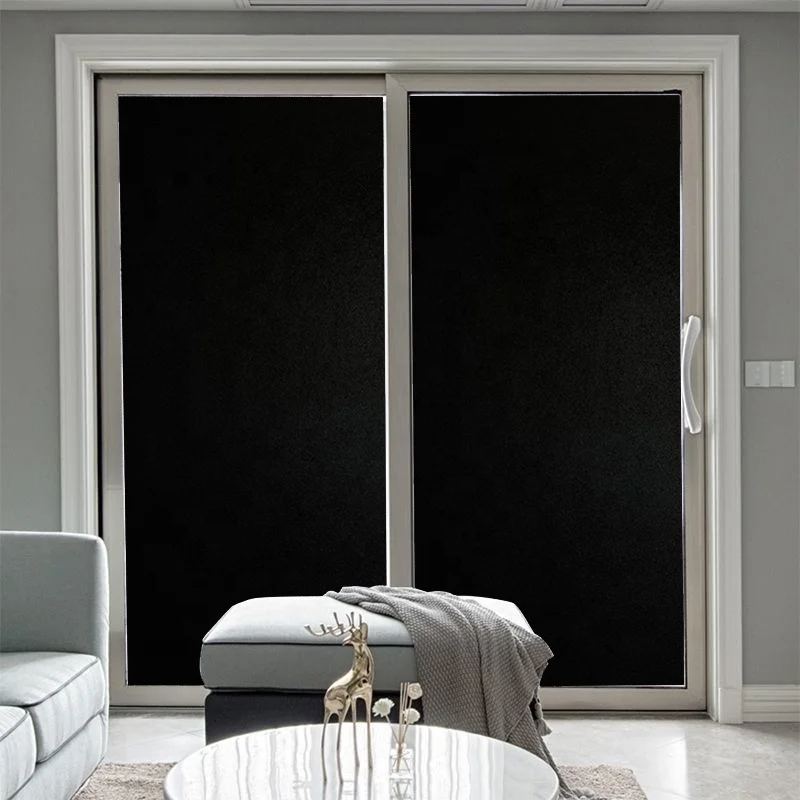 Blackout Window Film, Privacy Square Pattern Uv Blocking Non 楽天市場