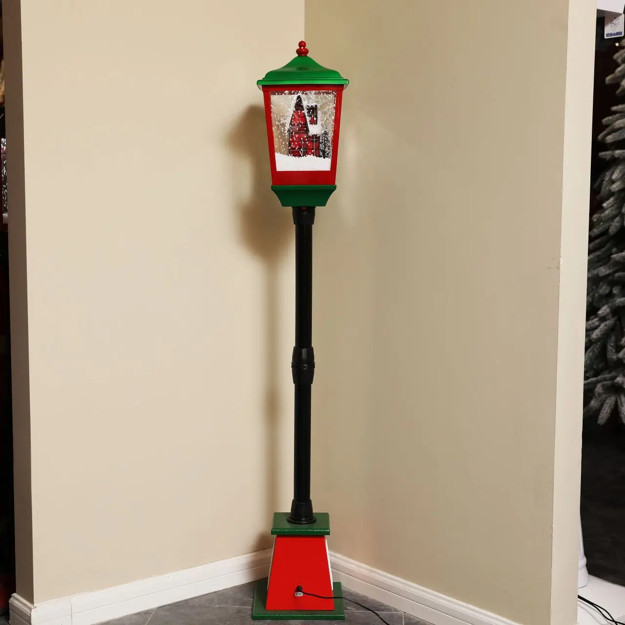 Christmas Street Lights With Music Christmas Decoration Lamp Post