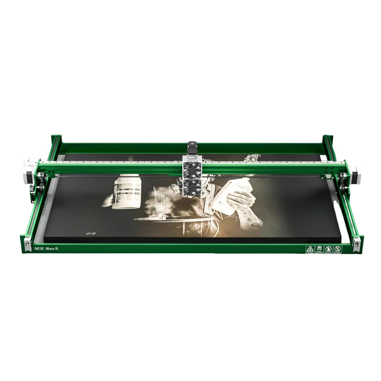 NEJE MAX 4 E80 Laser Engraver High - Power 24W Pulse 970x582x60mm