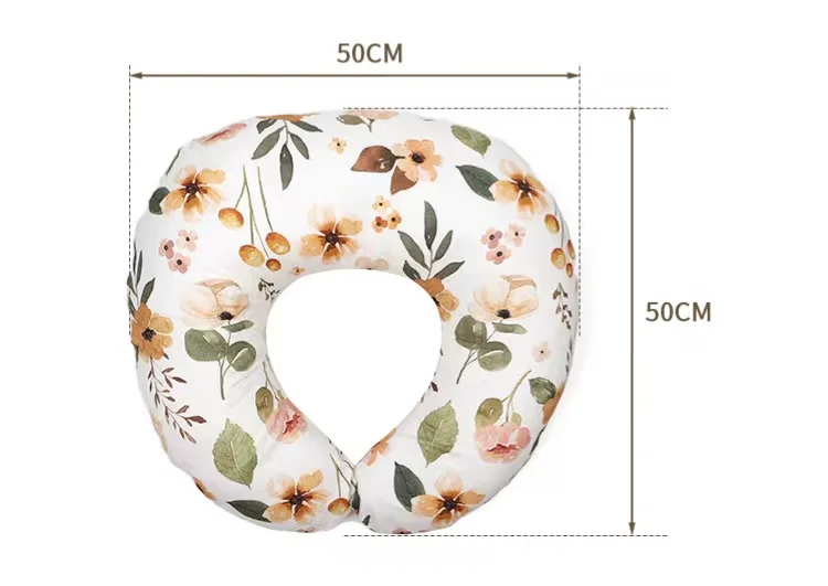 High-quality Nursing Pillow, Breastfeeding and Bottlefeeding Pillow Removable Washable Pillow Cover, Soft and Breathable Fabric factory