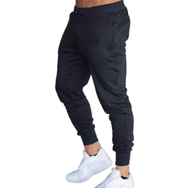 Custom Logo Workout Gym Wear Jogger Pants For Men Drawstring Sweatpants ...