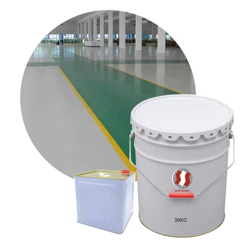 Wear resistant Epoxy floor material coating with good leveling floor coating Strong adhesion epoxy resin