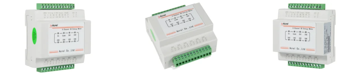 Acrel AMC16-DETT 6 Channel Dc Energy Meter For 5G Tower Base Stations