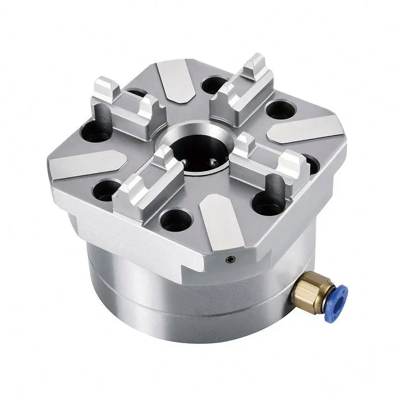 TEBAK Selling Precision 80*80 mm Pneumatic Auto Chuck for Machining Center
