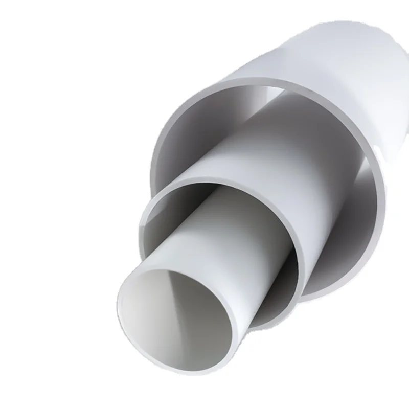 Support Customized Cutting Size Upvc 4 Inch 6 Inch Cpvc Plastic Hdpe Pvc Water Pipe 75mm Pvc Pipe Price
