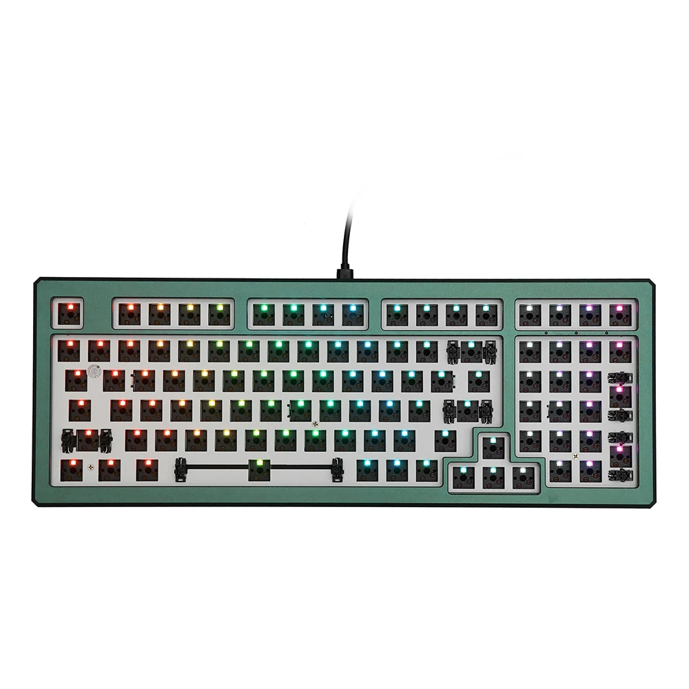 MOD 003 004 98-Keys CNC Hot Swap RGB Mechanical Keyboard Kit With