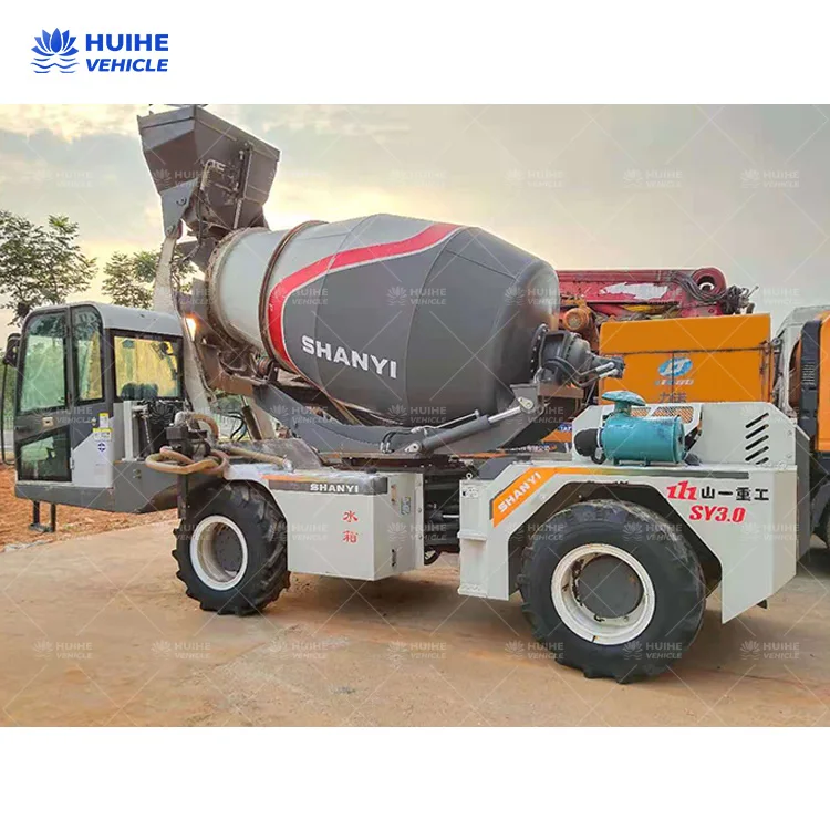 3 4 5 Cbm Mini Self Loading Concrete Mixer Truck Concrete Mixer Price