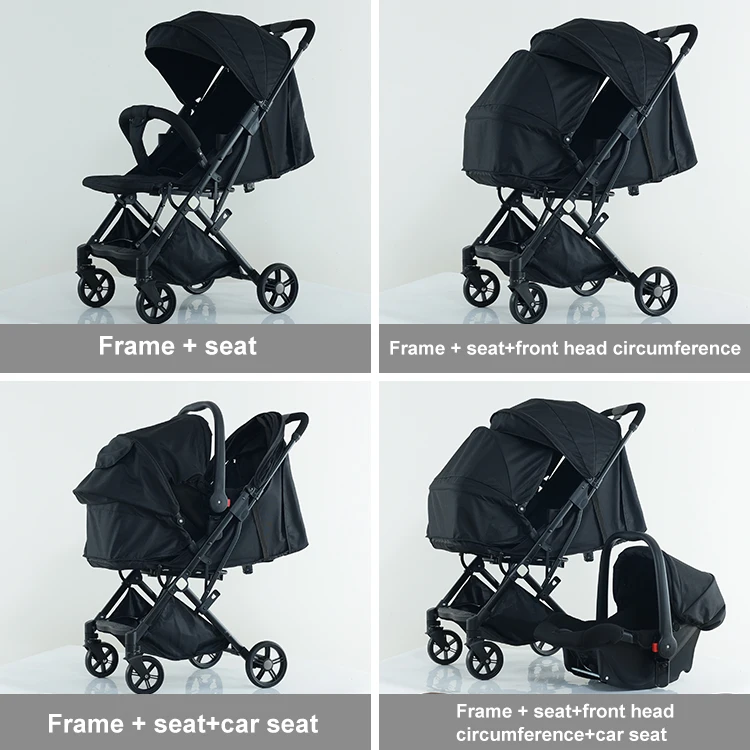 New style baby trolley 3 In 1 baby cart easy foldable Baby Stroller Pram