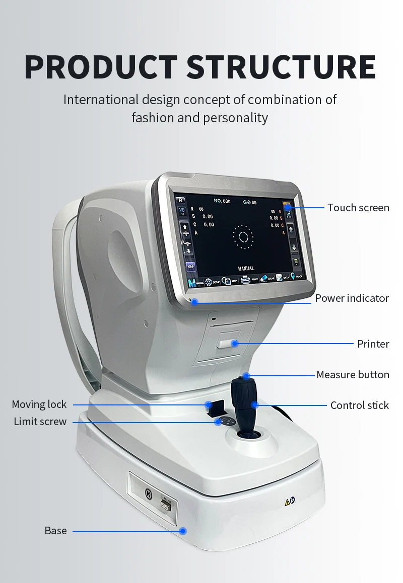Optical Equipment Cheap Price Ophthalmic Machine Eye Test Digital Ophthalmology Auto Refractometer With Best Price