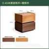 Black walnut and cherry wood 0.45m bedside table, 450*350*470mm