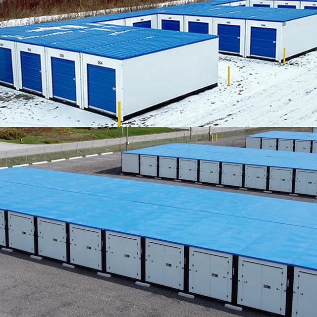 Greevel  20f 16f Modern Moving and Storage Containers Portable Storage Units with Roll up doors