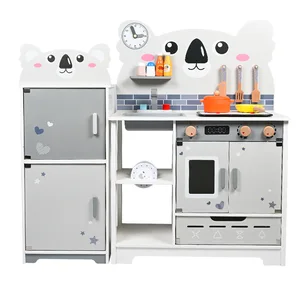 Wholesale Early Education Wooden Children's Play House Game Factory Direct Koala Kitchen Toys for Parent-Child Interaction Toy