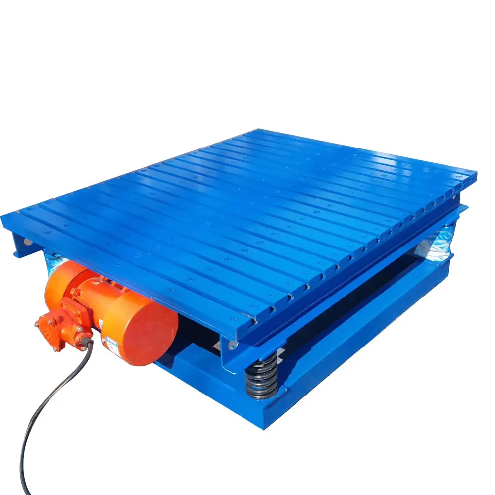 Silicon Mold Linear Moving Industrial  Vibrating Table Machine