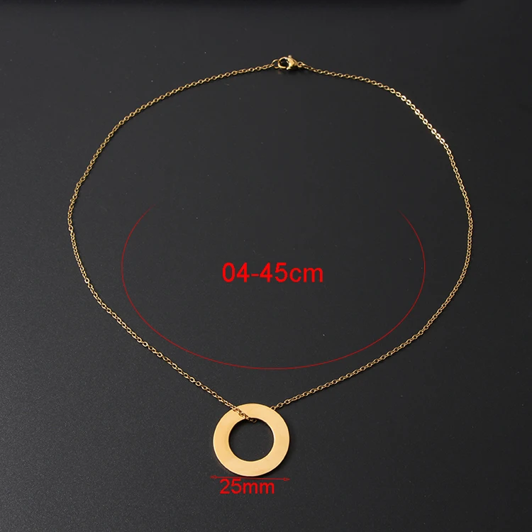 Circle Chain Necklace