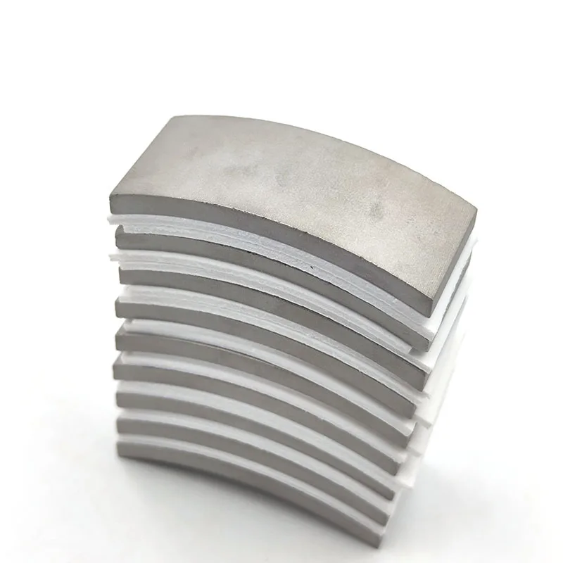 Постоянный редкоземельный изогнутый магнит N52 неодимовый для серводвигателя