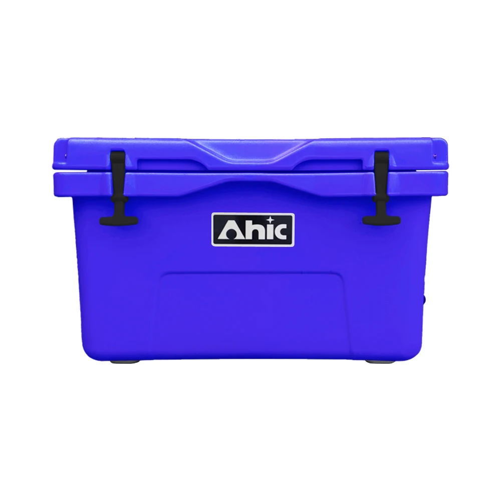 ODM Deign Custom 45L Rotomolded Cooler Boxes Ice Chest Insulated Hard Cooler for Camping Keep Cold for 5 Days