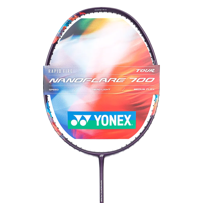 Yonex NANOFLARE 700 Tour Racket - Camel Gold/Emerald Blue, Carbon