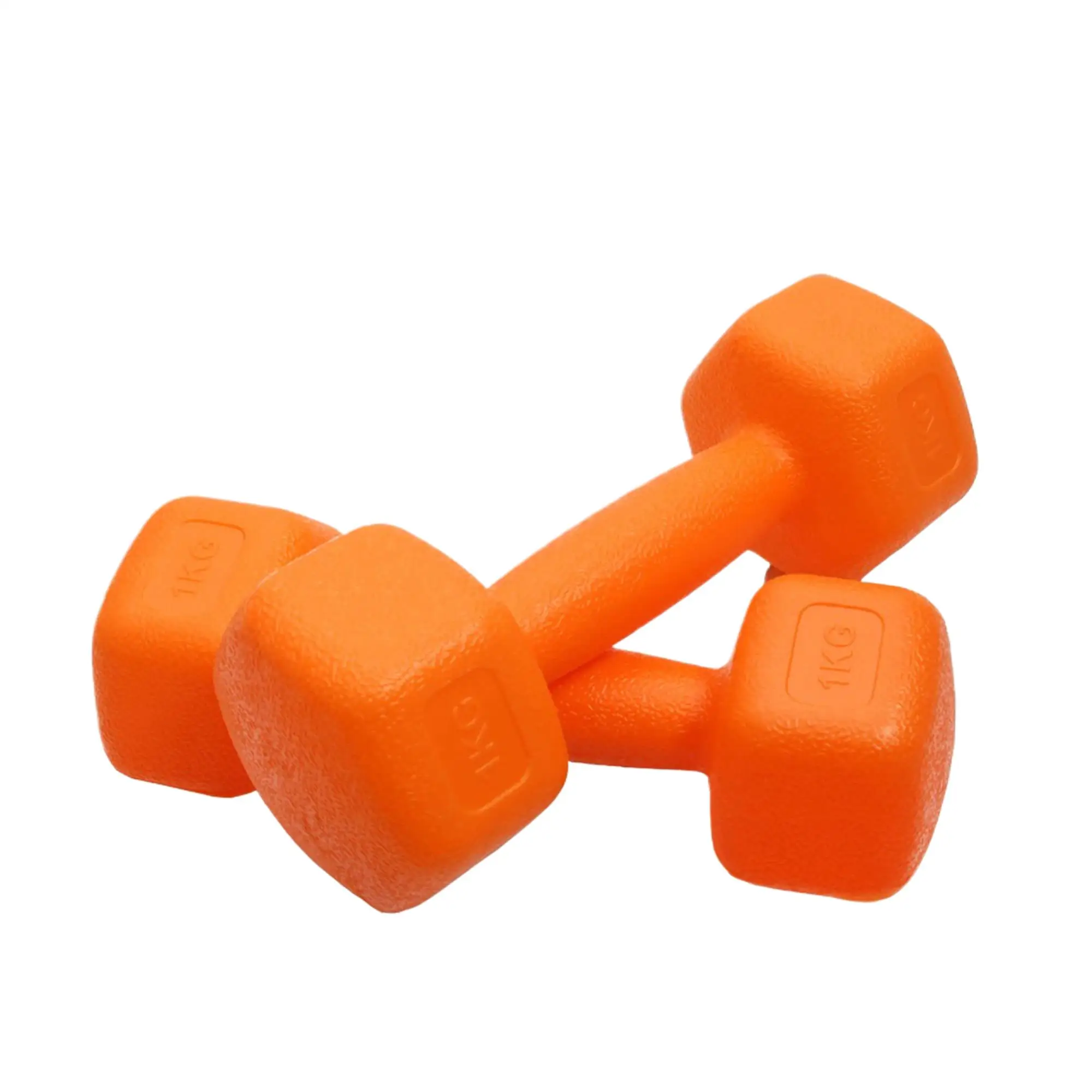 カラフルなセメントダンベル 六角形ウェイトリフティング セメント