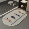 Stylish woven - Beige - Little fish oval