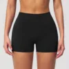 black shorts