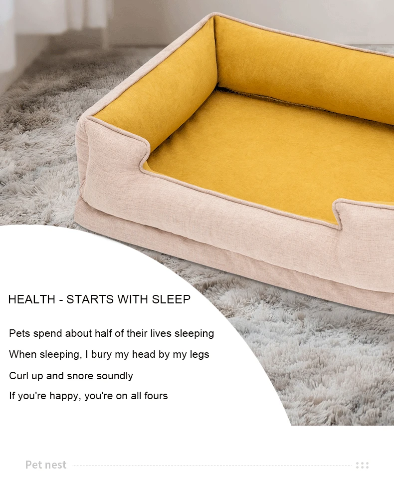 New Dog Bed For Luxury Warm Removable And Washable Highend Orthopedic