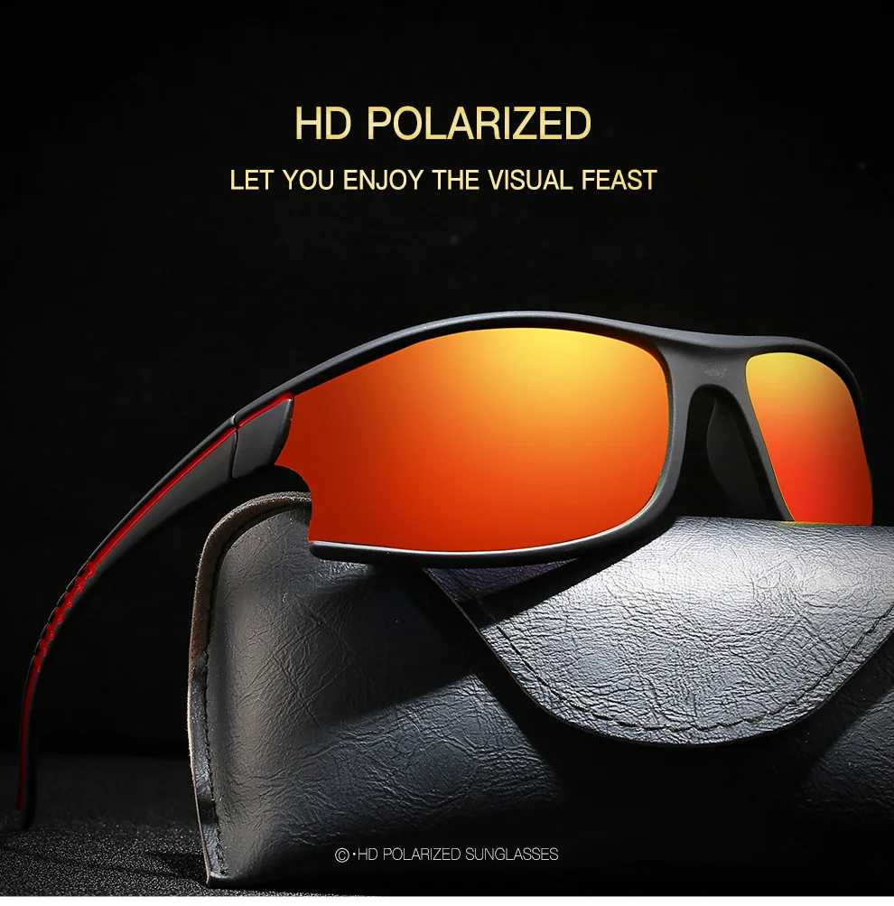 Men's Polarizing Sunglasses Sports Sunglasses Dust Mirror Riding