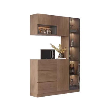 Modern dining sideboard wine cabinet integrated cabinet living room against the wall tea household simple storage cabinet bowl