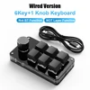 6 Key Wired-black