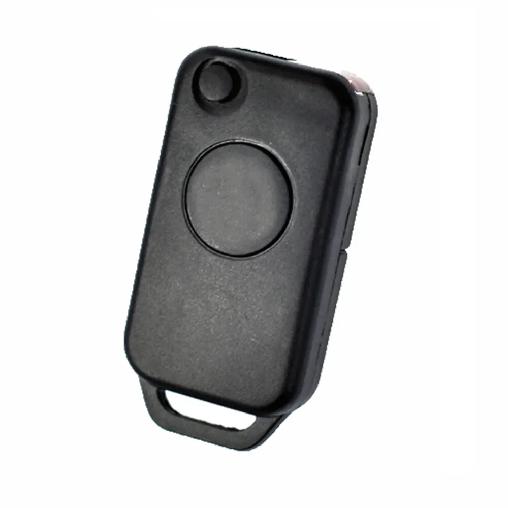 1 Button Flip Folding Key Shell Replacement Remote Car Key Shell for Mercedes Benz W168 W124 W202 1984-2004 a C E Class