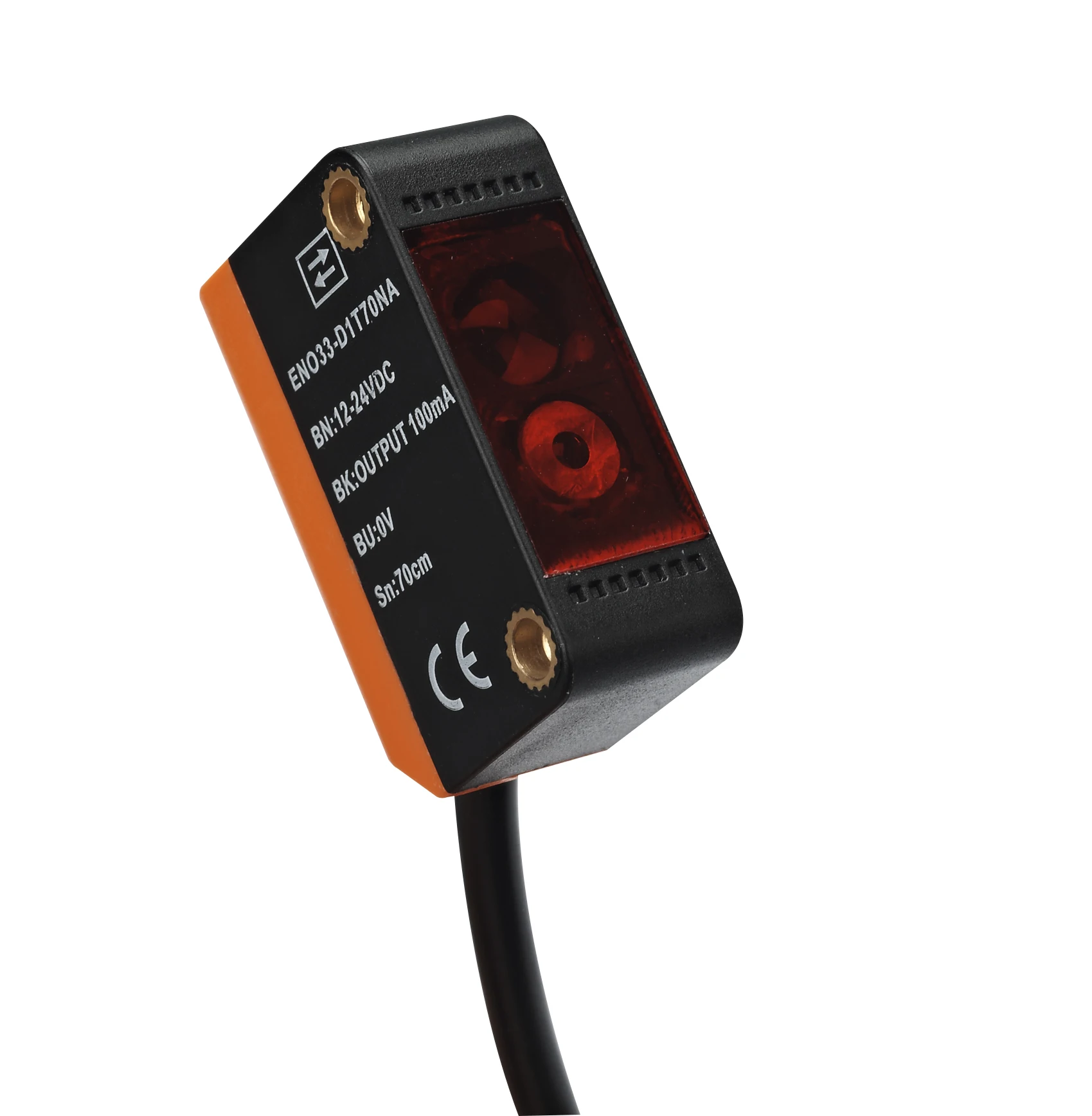 Diffuse Type 1M Npn No Independent Infrared level Photoelectric Sensor For Parking System
