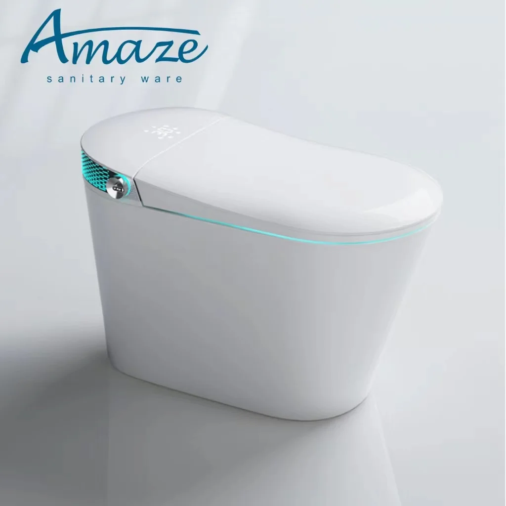 Auto sensor flush bathroom inodoro wc commode intelligent bowl toilet bidet automatic smart toilet