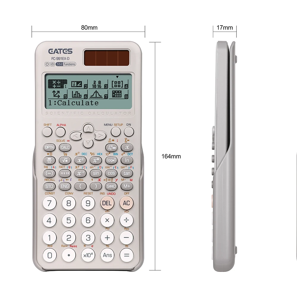 Calculatrice Scientifique FX-991Ex 552 Fonctions - Pour Collège, Lycée, Études Supérieures - 3