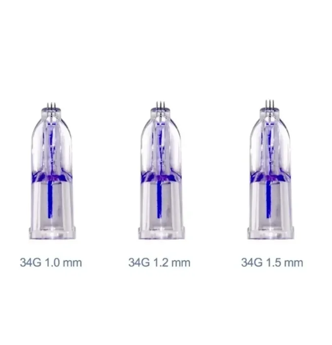 Top Selling Smallest Eye Contour Neck Nano Soft Meso Needle 34g 1.0mm 1.2mm 1.5mm for NCTF 135 Ha