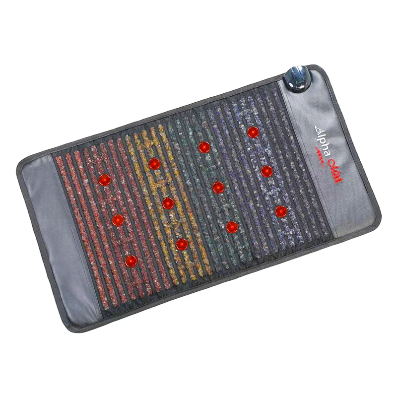 Alphamat A900 Pemf Photon Biomat Therapy Mattress Far Infrared Pad Bio Heat 19''x34'' Amethyst