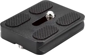 NEEWER Universal Arca Type Quick Release Plate All Metal with 1/4 Inch Screw Fits Standard Arca Type Clamp for Camera Tripod detail image