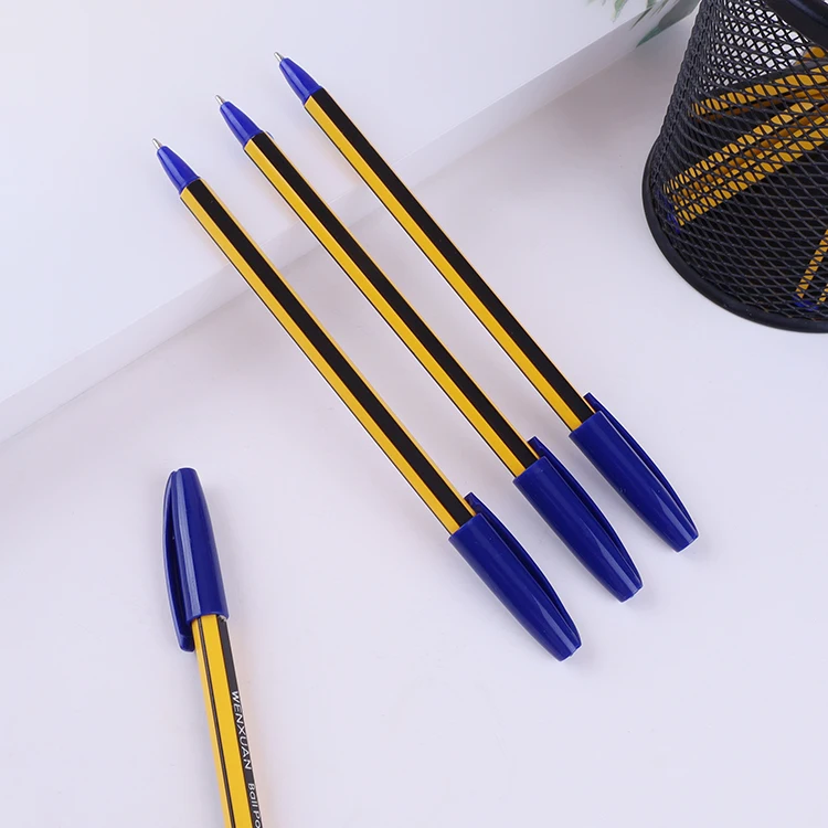 Заводские Рекламные 50 ⑤ кор. 3 цвета пластиковые шариковые ручки высокое качество офисная школьная шариковая ручка