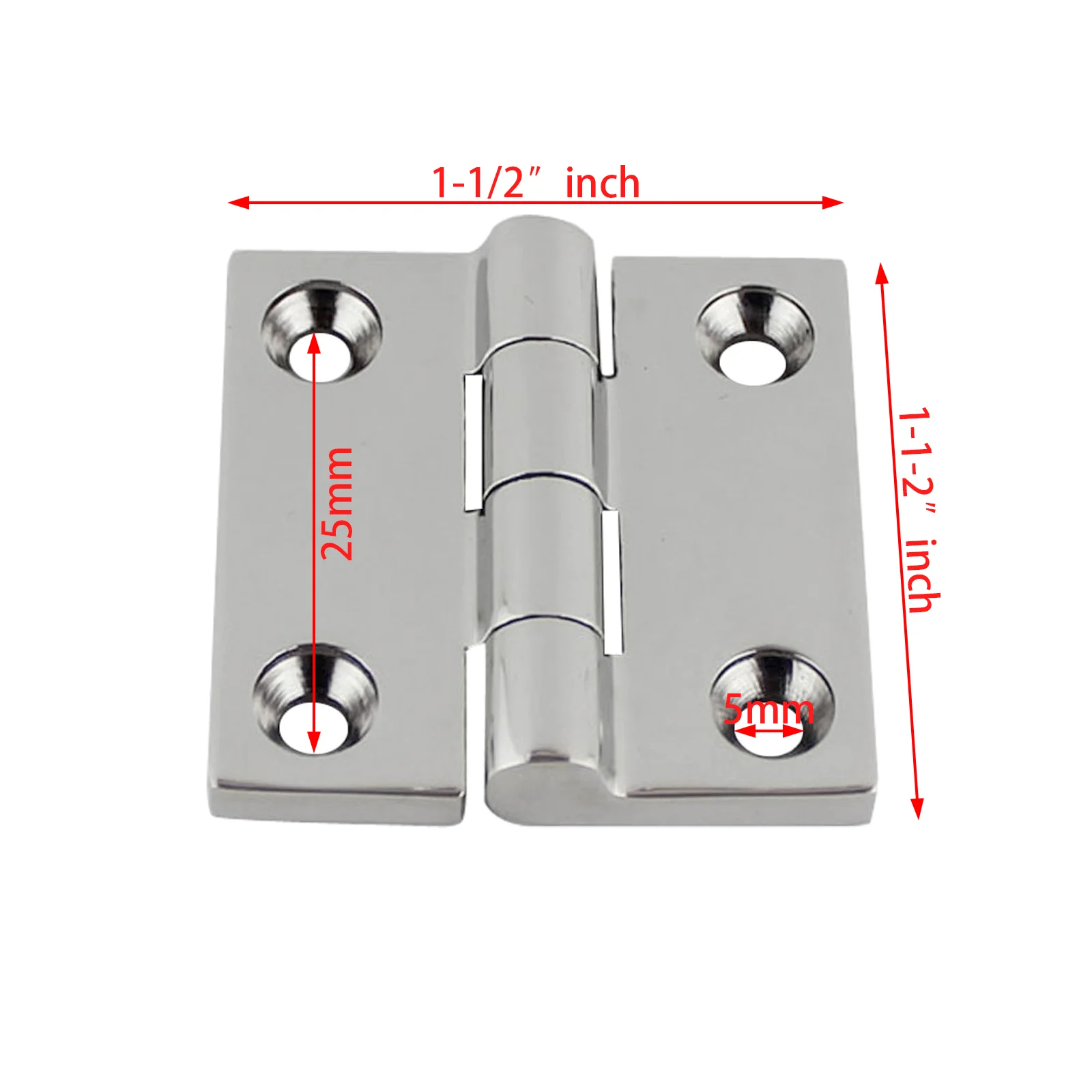 Ячейка из нержавеющей стали для лодки морской литой двери Люка ячейка напольная петля 1-1/2 дюйма