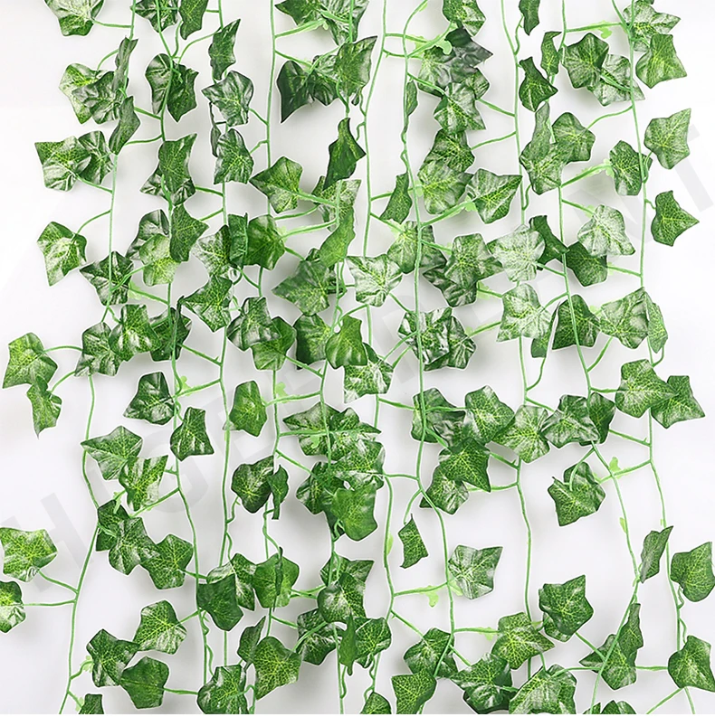 12pcs/pack 84ft Artificial Hanging Plant,Ivy Garland Fake Vines For ...